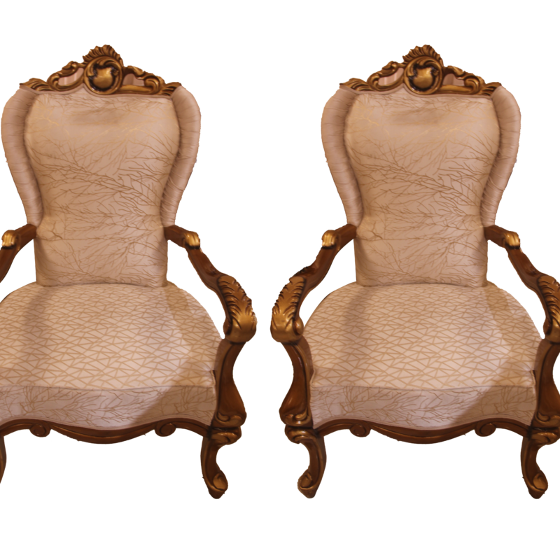 Fluffy Chair Set