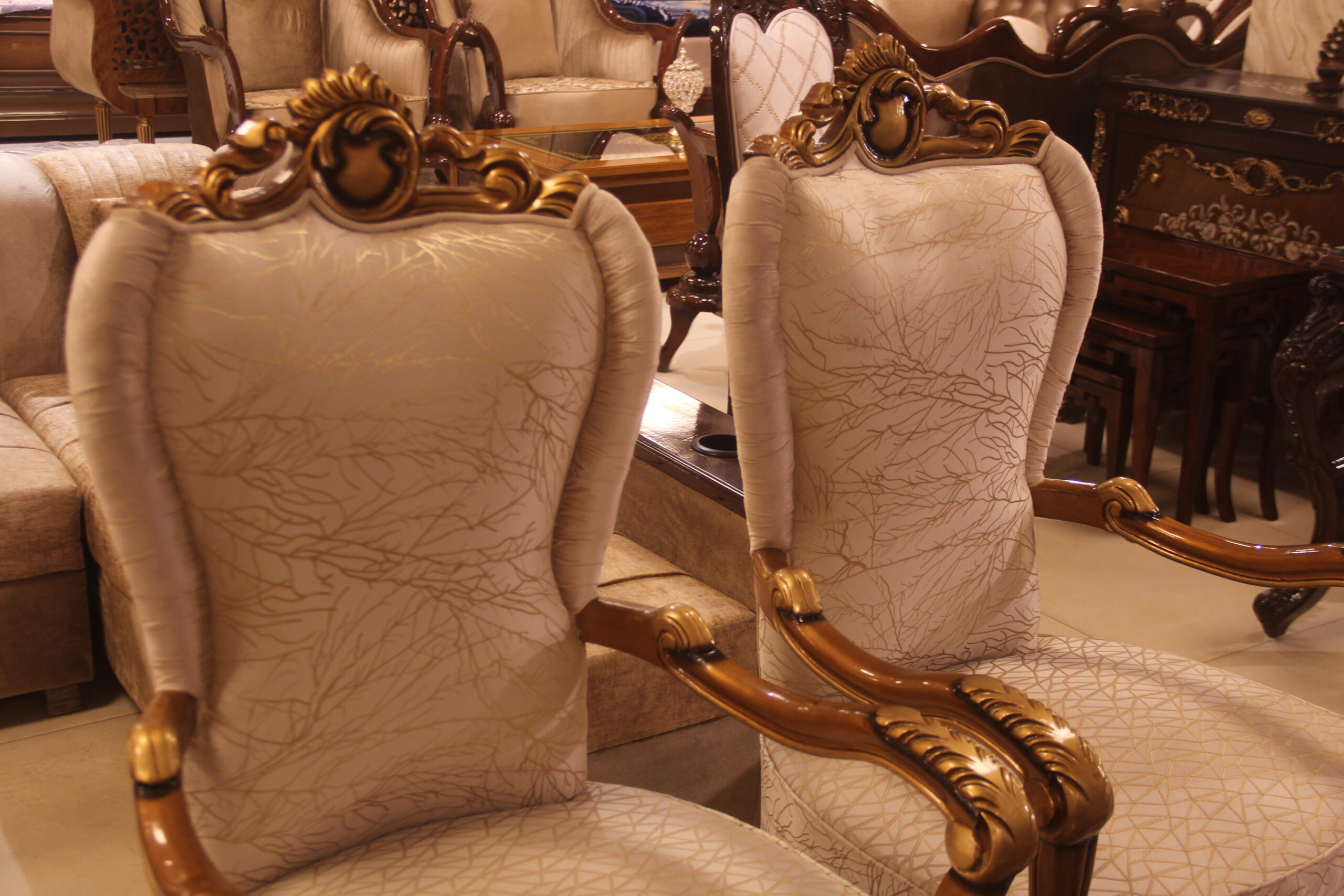 French Wooden Chairs - Image 3