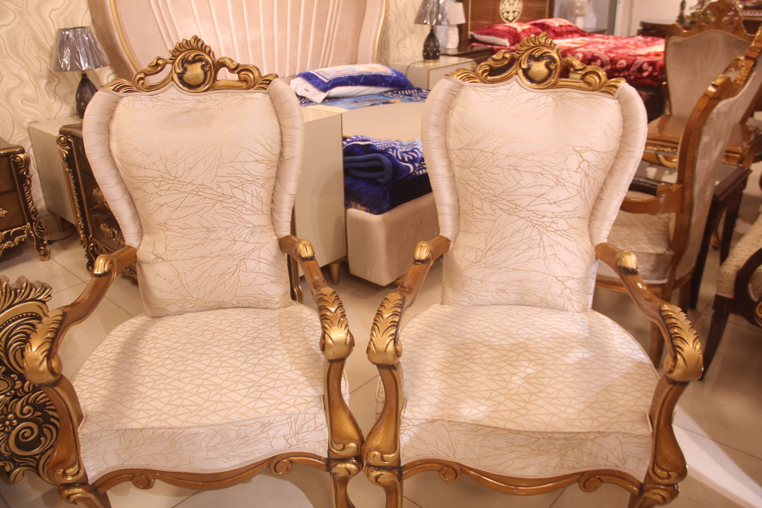 French Wooden Chairs - Image 5
