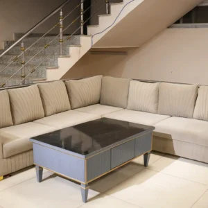 Elite Platinum L-Shaped Comfort Sofa