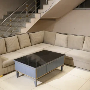 Elite Platinum L-Shaped Comfort Sofa